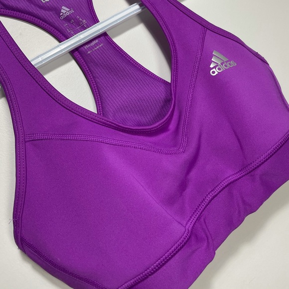 Adidas Techfit Climalite Sports Bra - Picture 1 of 5